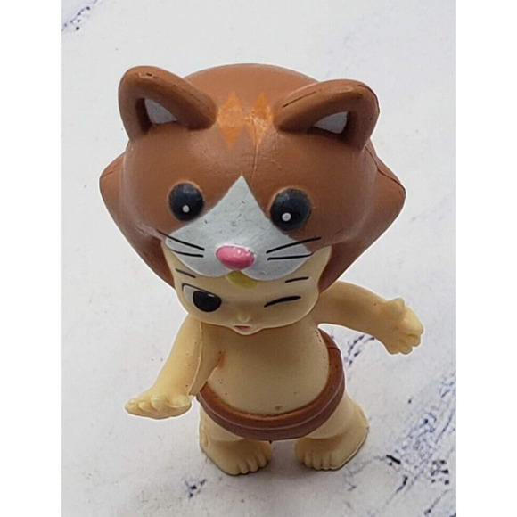 TWOZIES Baby Figures Dressed As Animals Moose Toys Lot Of 2 Cat And Donkey 2” - Picture 6 of 15